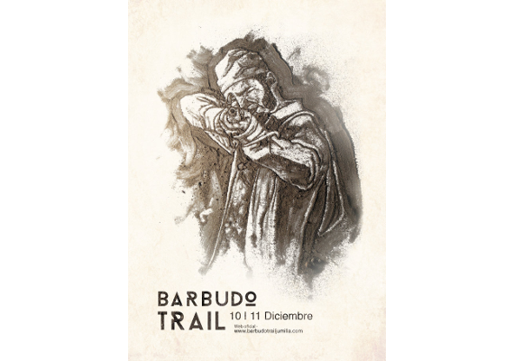 Cartel de presentación Barbudo Trail 2016