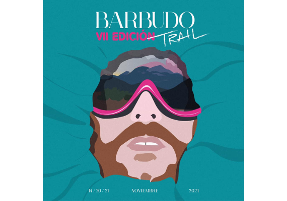 Cartel de presentación Barbudo Trail 2021